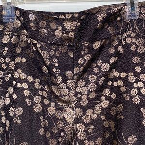 Black & Gold Ann Taylor Pants